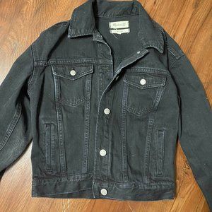 Madewell Black Jean Jacket